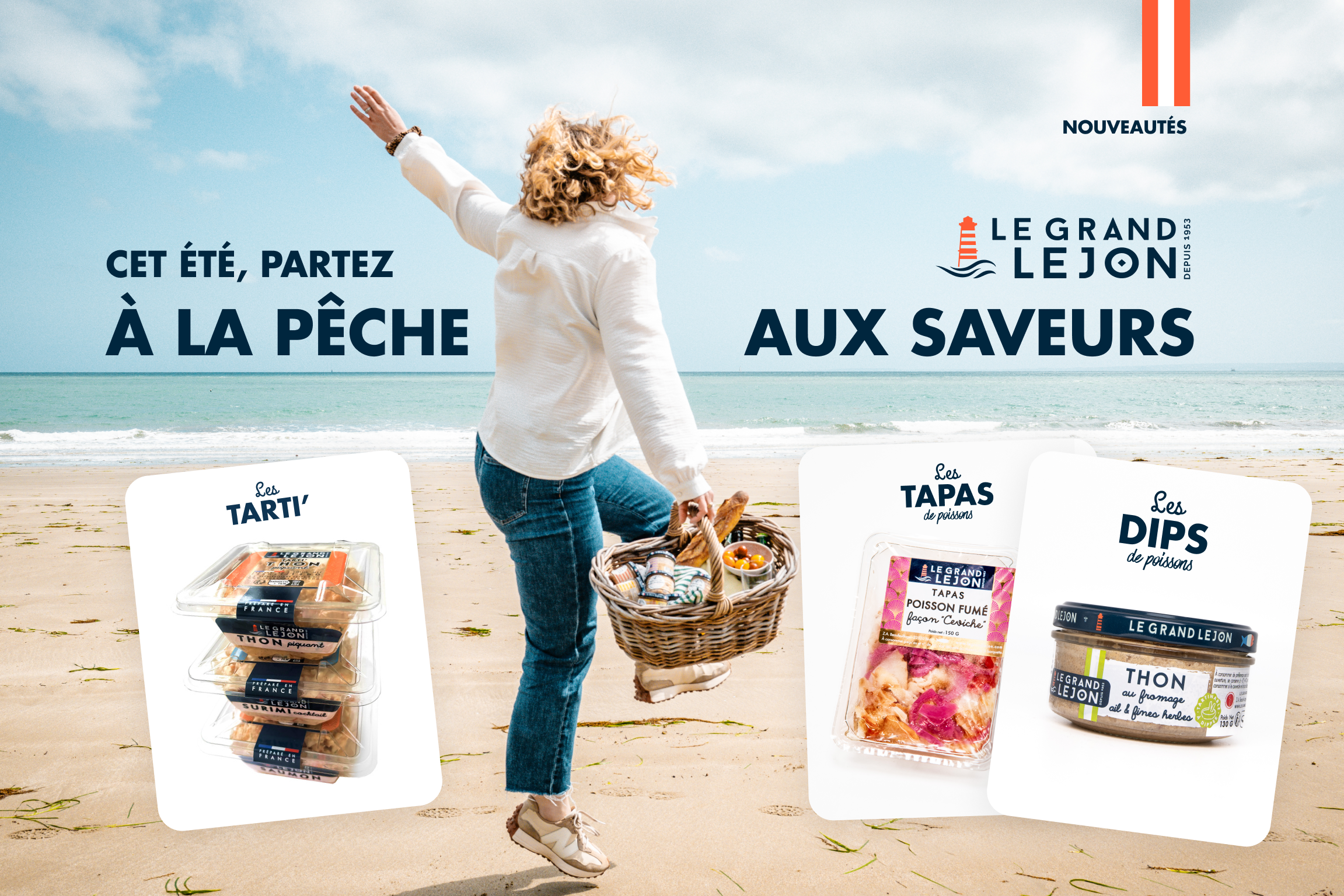 Cet été, partez à la pêche aux saveurs avec le Grand Lejon